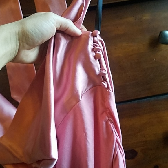 Dusty Rose Bebe halter top - Picture 4 of 6